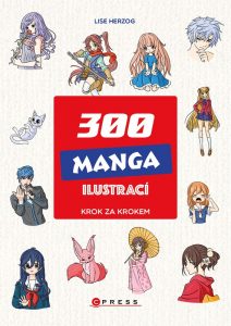 300 manga ilustrací – Krok za krokem