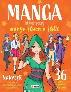 Manga - Jak kreslit postavy manga šónen a šódžo