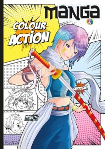 Manga Colour Action - Omalovánky MANGA